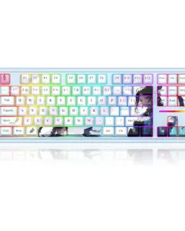 Механична геймърска клавиатура със и без Bluetooth Redragon Antonium Pro Anime Bluemarine K728AK-RGB-PRO с