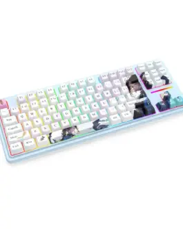 Alternative view of Механична геймърска клавиатура със и без Bluetooth Redragon Antonium Pro Anime Bluemarine K728AK-RGB-PRO с RGB