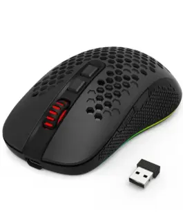 Безжична и Bluetooth геймърска мишка Redragon Hana M694-RGB с RGB осветление -