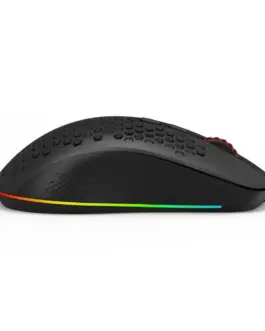 Alternative view of Безжична и Bluetooth геймърска мишка Redragon Hana M694-RGB с RGB осветление - черна