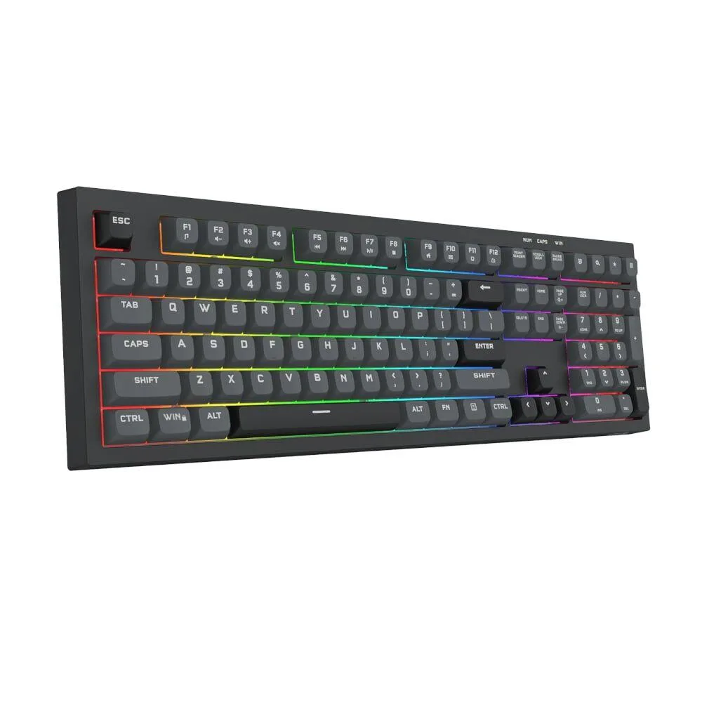 Геймърска клавиатура Redragon Crux K518-RGB-GB с RGB осветление - черна - Image 5