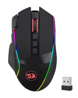 Геймърска мишка Redragon Enlightment Pro M991RGB-PRO безжична и кабелна с RGB осветление -