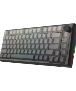 Bluetooth и безжична механична геймърска клавиатура Redragon Penumbra Pro K687GG-RGB-PRO с RGB осветление –