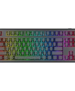 Bluetooth и безжична механична геймърска клавиатура Redragon Uranus 87 Pro K737B-RGB-PRO RGB осветление -