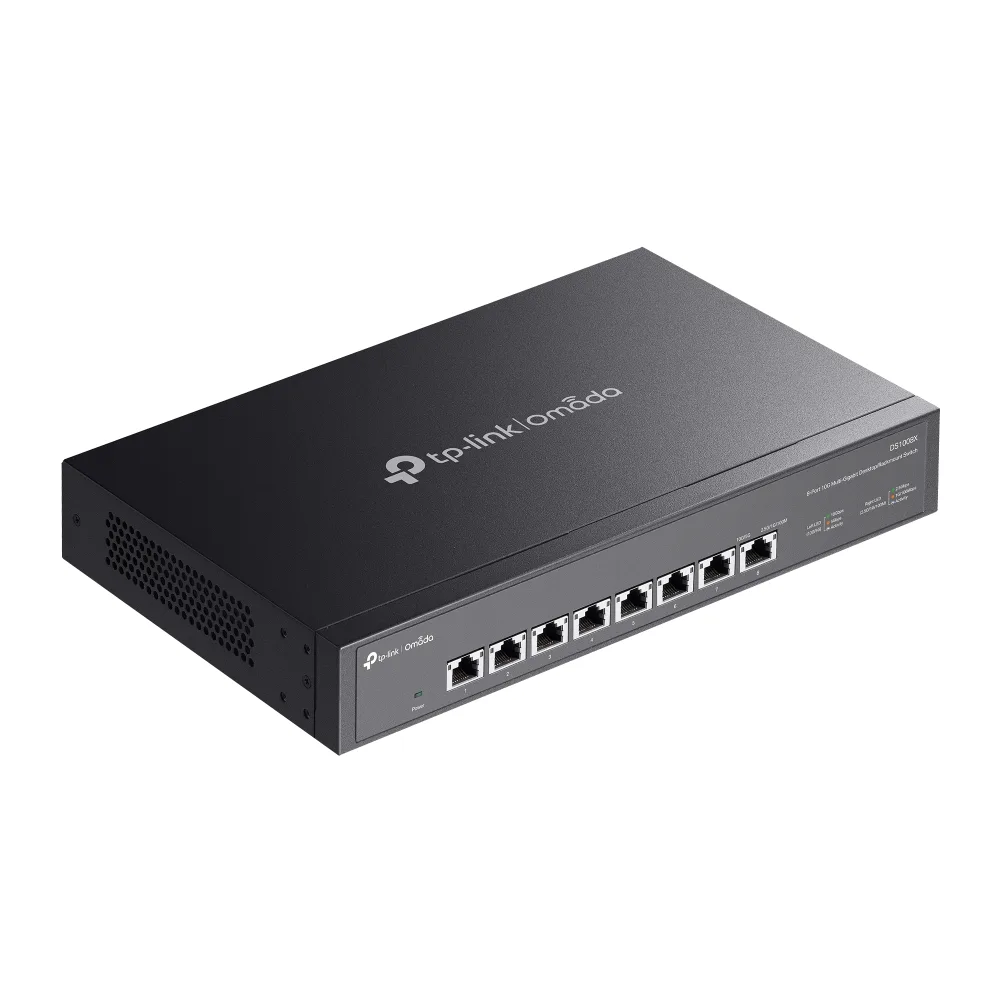 8-портов 10G неуправляем Desktop/Rackmount комутатор TP-Link Omada DS1008X - Image 185