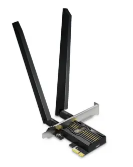 3-лентов Bluetooth 5.4 Wi-Fi 7 PCIe адаптер TP-Link Archer TBE552E BE9300