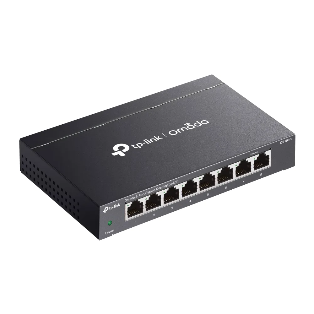 8-портов гигабитов неуправляем настолен комутатор TP-Link DS108G - Image 173