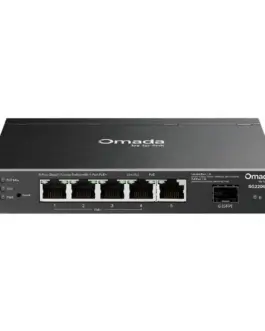 6-портов гигабитов комутатор за достъп с 4 PoE+ порта TP-Link Omada SG2206MP