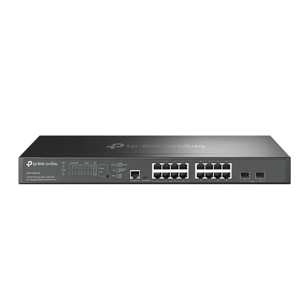 16-портов комутатор TP-Link Omada SG3218XP-M2 2.5G и 2-порта 10GE SFP+ L2+ управляем с 8-порта PoE+ - Image 166