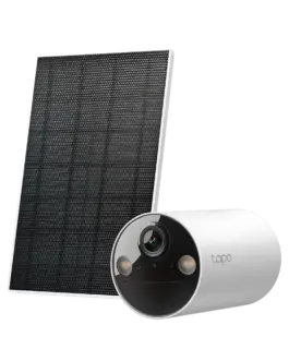 Комплект интелигентна безжична охранителна камера със слънчев панел TP-Link Tapo C410 KIT