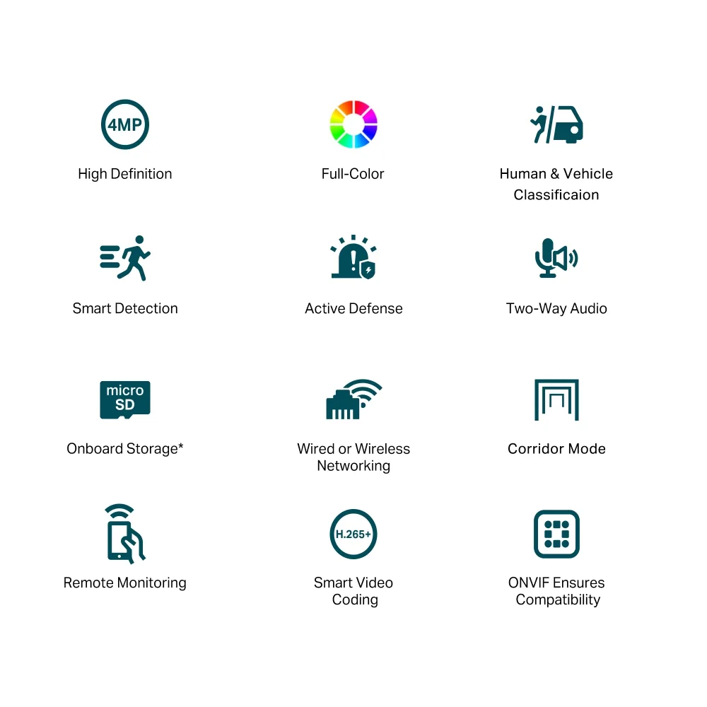 4MP пълноцветна куполна мрежова камера TP-Link VIGI C440-W(4mm) - Image 26