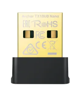 Безжичен USB 2-лентов адаптер TP-Link Archer TX10UB Nano AX900 Wi-Fi 6 Bluetooth 5.3