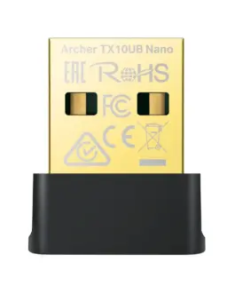 Безжичен USB 2-лентов адаптер TP-Link Archer TX10UB Nano AX900 Wi-Fi 6 Bluetooth 5.3