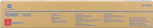 КАСЕТА ЗА KONICA MINOLTA BIZHUB C220/C280 - Magenta - TN216M (TN-216M) - PN A11G351