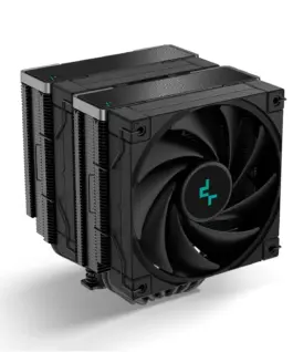 DeepCool охладител CPU Cooler AK620 Zero Dark - Dual-Tower - LGA1700/AM5