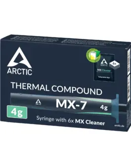 Alternative view of Arctic термо паста MX-7 Thermal Compound 4gr with 6pcs MX Cleaner