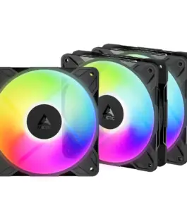 Arctic Комплект вентилатори Fan Pack 3-in-1 - P12 Pro Reverse A-RGB (Black)