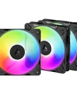 Arctic Комплект вентилатори Fan Pack 3-in-1 - P12 Pro Reverse A-RGB (Black)