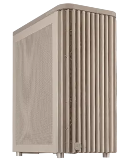 Кутия за компютър ASUS ProArt PA401 Wood Edition Beige - Mesh Panel