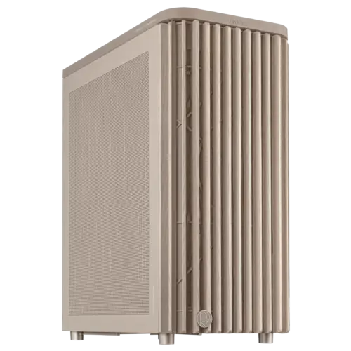 Кутия за компютър ASUS ProArt PA401 Wood Edition Beige - Mesh Panel