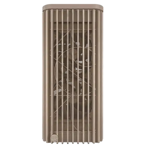 Alternative view of Кутия за компютър ASUS ProArt PA401 Wood Edition Beige - Mesh Panel