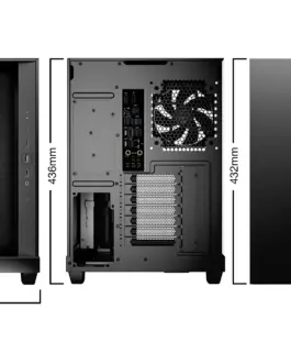 Alternative view of be quiet! кутия Case ATX - LIGHT BASE 500 Black