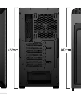 Alternative view of be quiet! кутия Case ATX - Pure Base 501 Airflow Window Black