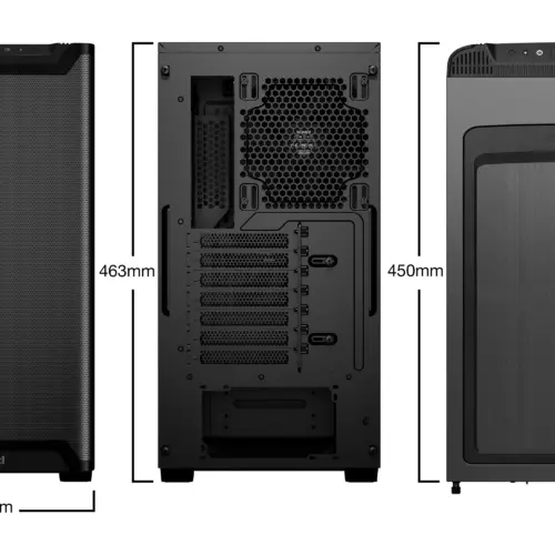 Alternative view of be quiet! кутия Case ATX - Pure Base 501 Airflow Window Black