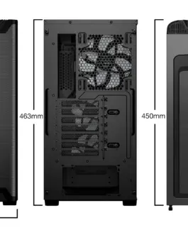 Alternative view of be quiet! кутия Case ATX - Pure Base 501 LX Black