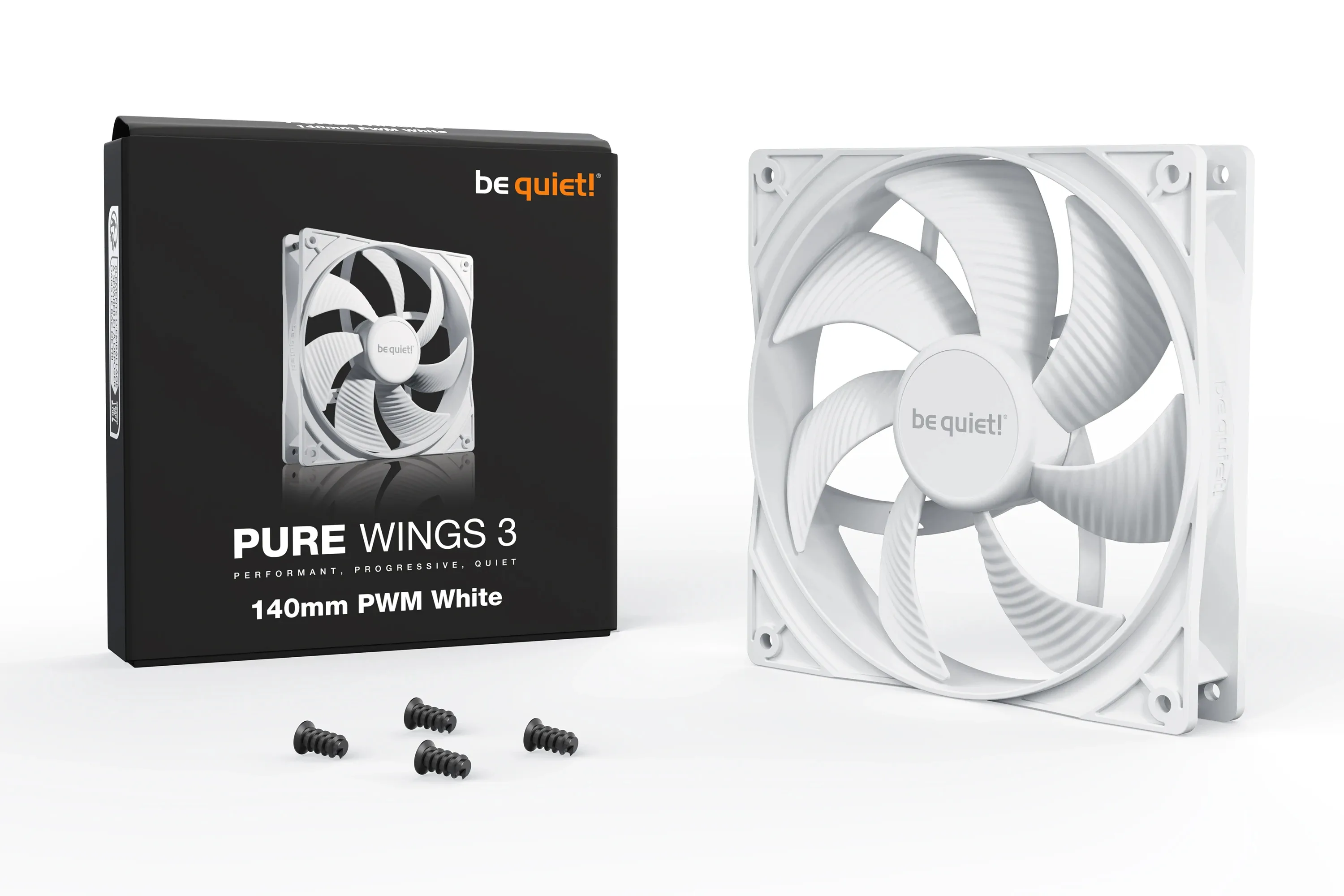 be quiet! вентилатор Fan 140mm - Pure Wings 3 140mm PWM White - Image 138