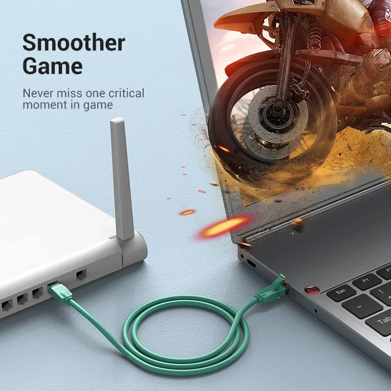 Vention Кабел LAN UTP Cat.6 Patch Cable - 1M Green - IBEGF - Image 340