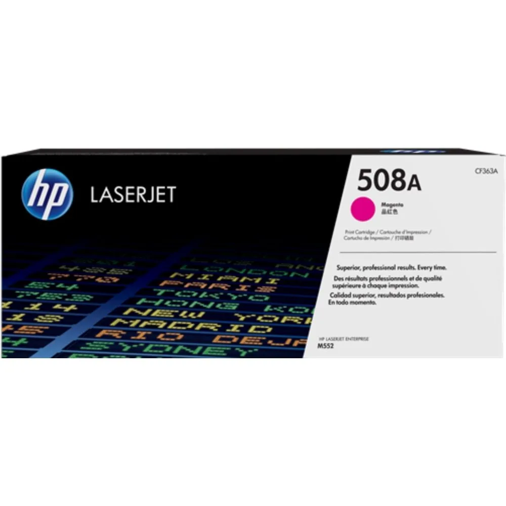 КАСЕТА ЗА HP Color LaserJet Enterprise M553 series - Magenta - /508A/ - PN CF363A