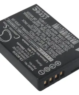 Alternative view of Батерия за фотоапарат Panasonic 3.7V 890mAh DMW-BCG10 Cameron Sino