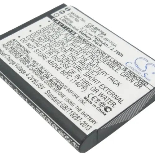 Батерия за фотоапарат Samsung BP70A Li-Ion 3.7V 740mAh Cameron Sino