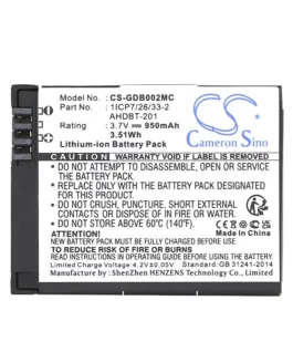 Батерия за камера GO PRO Hero 3; HERO 3 Plus AHDBT-201 3