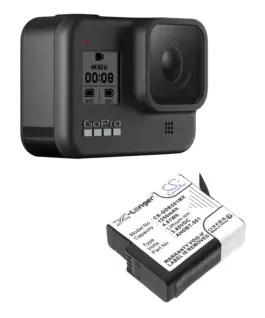 Alternative view of Батерия за камера GOPRO Hero 5; Hero 6; Hero 7; Hero 8   AHDBT-501  3,85V 1250mAh   LIIon Cameron Sino