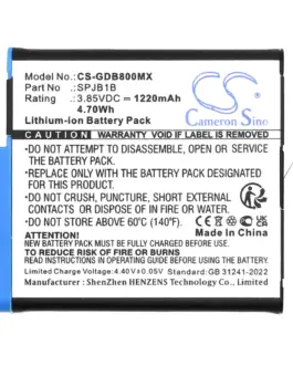 Батерия за камера GOPRO Hero 5; HERO 6; Hero 7; Hero 8  AABAT-001  385V 1220mAh   LIIon Cameron