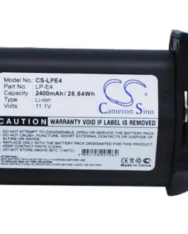 Батерия за камера CANON LPE4 LiIon 11.1V 2400mAh Cameron Sino