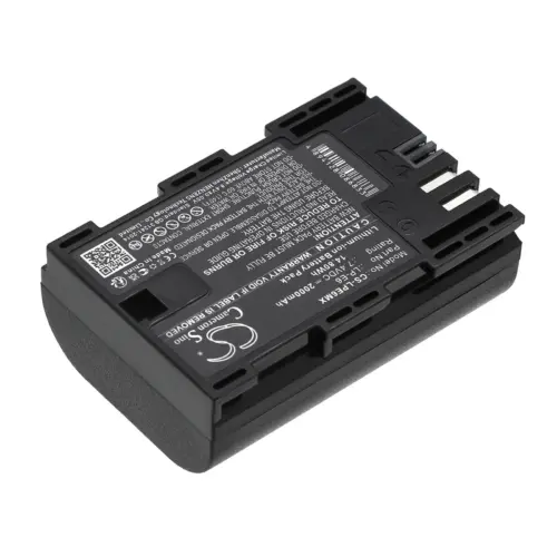 Alternative view of Батерия за камера CANON LPE6 LiIon 7.4V 2000mAh Cameron Sino