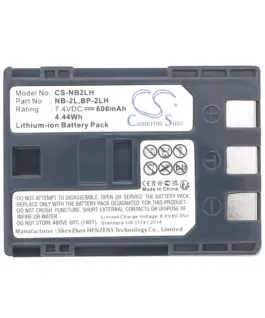 Батерия за фотоапарат /камера CANON NB2LH LiIon 7.4V 600mAh Cameron Sino