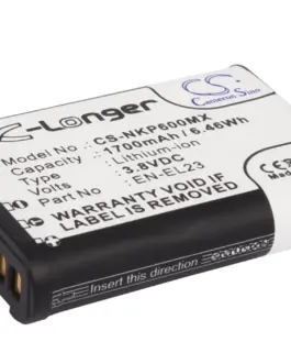 Батерия за апарат NIKON EN-E23  Coolpix P600; P900  LiIon 38V  1700mAh  Cameron