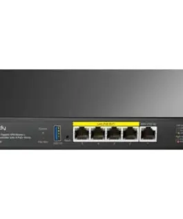 Безжичен рутер и access Point CUDY C200P 2 in 1 1xGigabit 4xGigabit POE+PSU USB