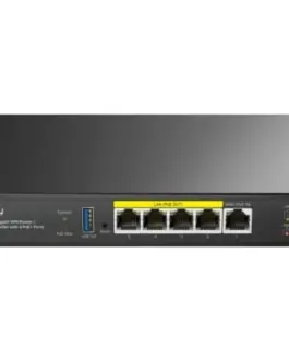 Безжичен рутер и access Point CUDY C200P 2 in 1 1xGigabit 4xGigabit POE+PSU USB