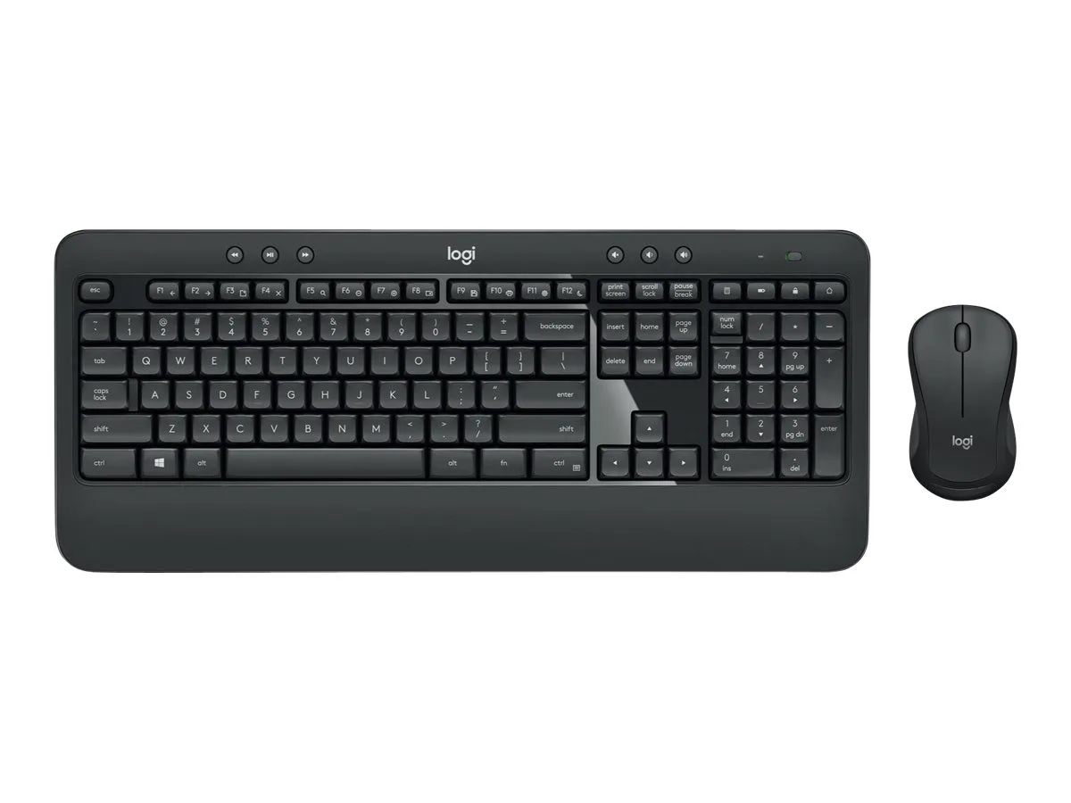 КОМПЛЕКТ МИШКА + КЛАВИАТУРА LOGITECH MK540 US - Wireless - БЕЗ БДС КИРИЛИЗАЦИЯ (WITHOUT BDS CYRILLIC) - Black - PN