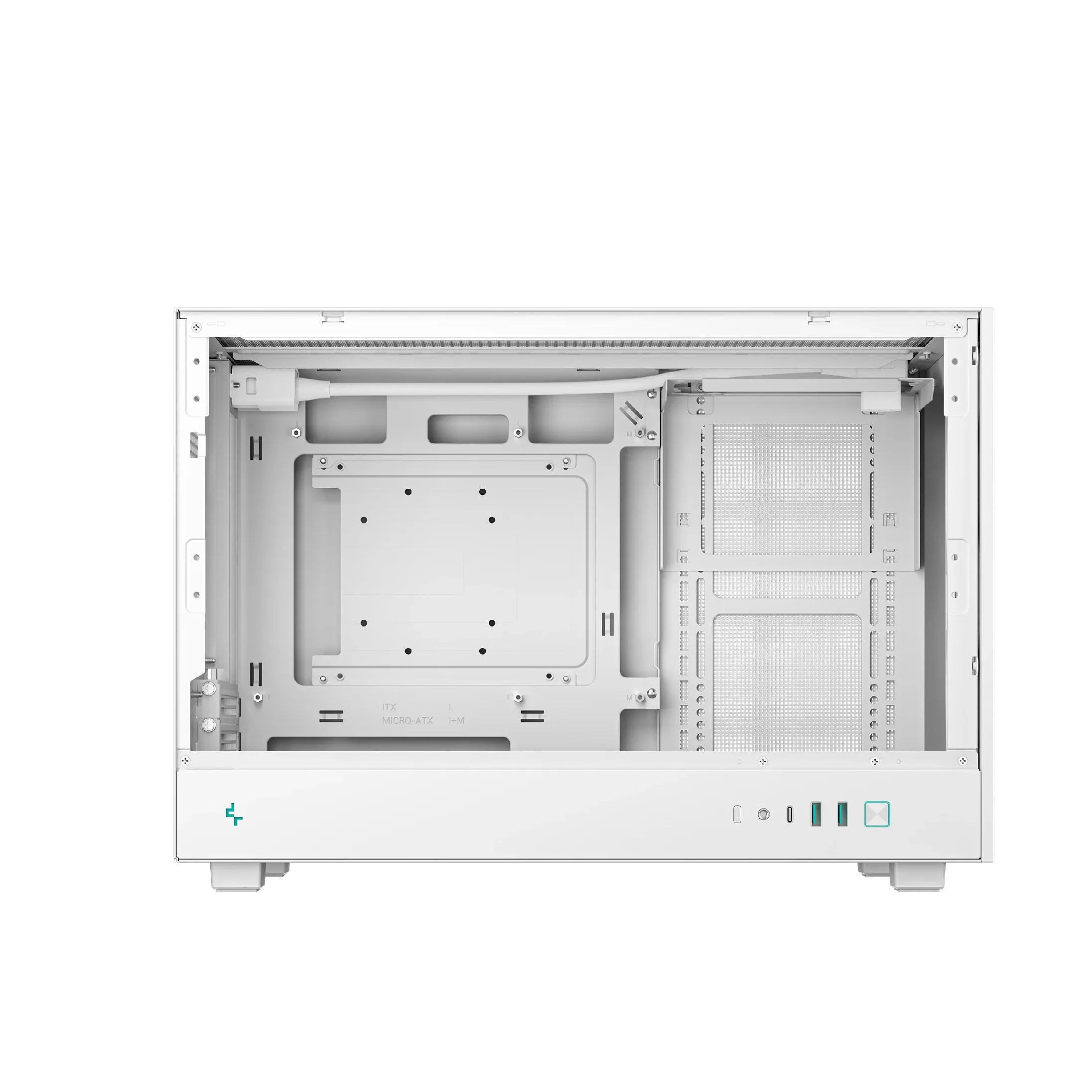 DeepCool кутия Case mATX - CH260 WH - Image 25