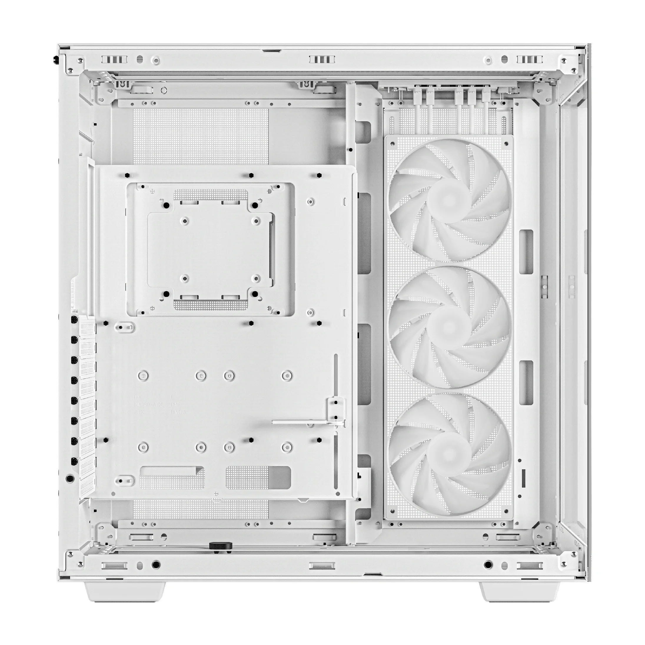 DeepCool кутия Case E-ATX - CH780 WH - Dual-Chamber - Image 100