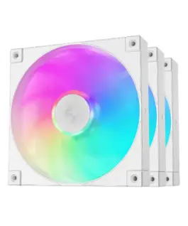 DeepCool Комплект вентилатори Fan Pack 3-in-1 3x140mm - FD14 White Addressable