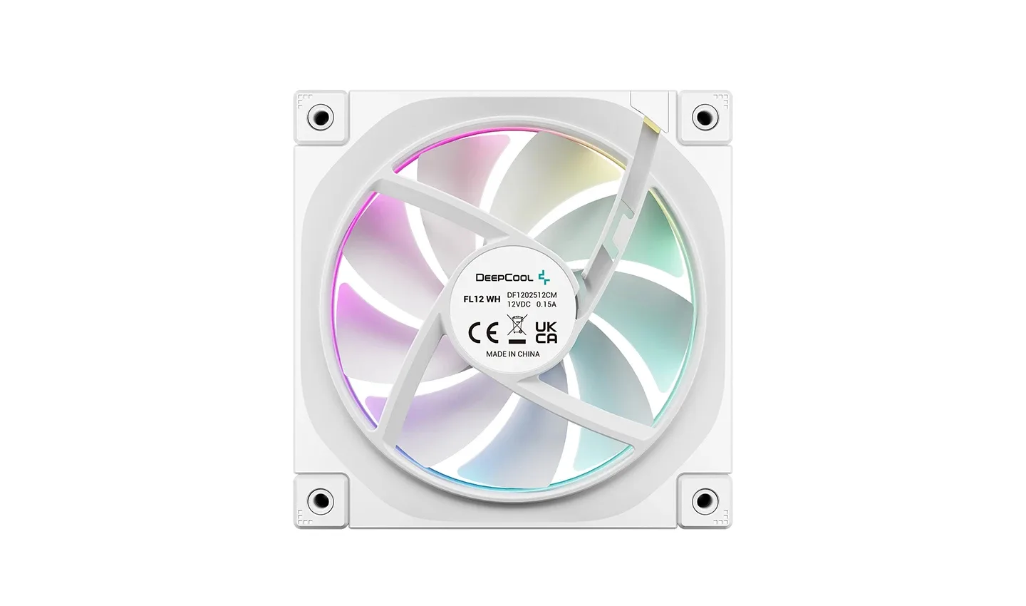DeepCool Комплект вентилатори Fan Pack 3-in-1 3x120mm - FL12 White, Addressable RGB - Image 260