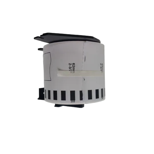 КОМПЛЕКТ 10 ЛЕНТИ ЗА ЕТИКЕТНИ ПРИНТЕРИ BROTHER ТИП QL - CONTINUOUS PAPER TAPE - 62 mm x 30,48 m - 10 броя DK22205 (DK-22205) - PN LBDK-22205x10 - NEOMAX - Image 14