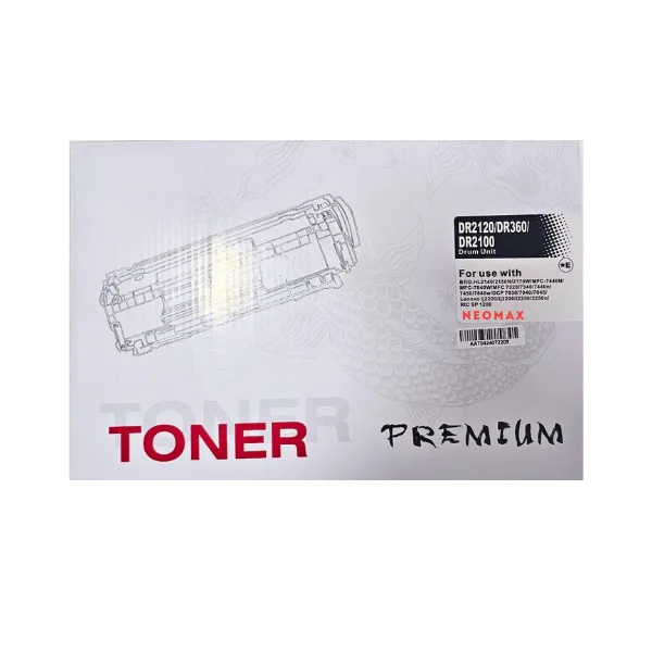 УНИВЕРСАЛНА БАРАБАННА КАСЕТА ЗА BROTHER HL 2140/2150N/2170W - Black - DR2100 (DR-2100) - DRUM UNIT - PN BD-DR2100/DR360